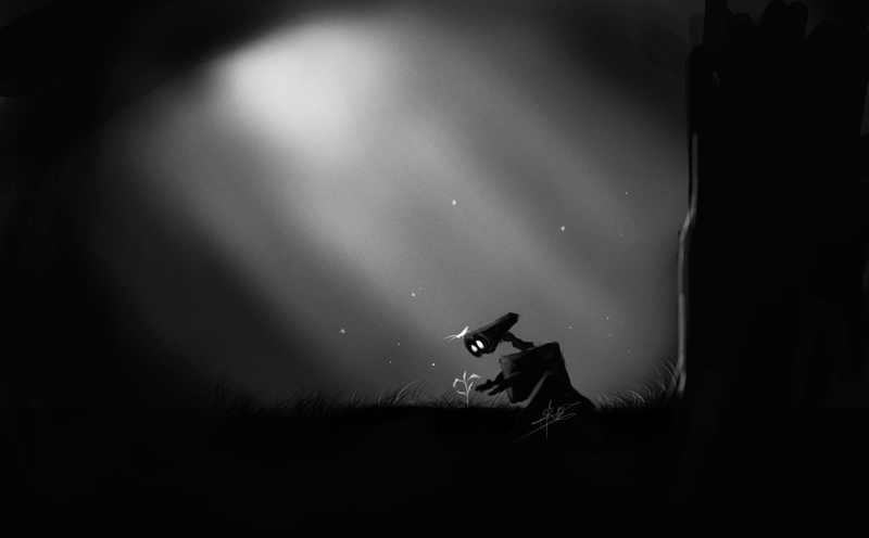 Illustration for article titled Wall-E Meets Limbo Is Great For Wallpaper, Not So Great For Smiling